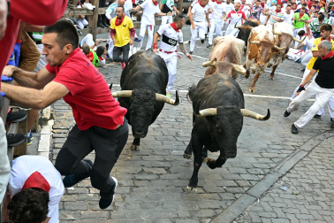 Cuarto encierro de San Fermín 2023.