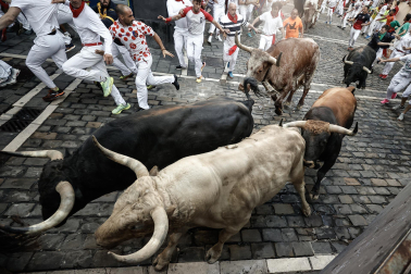 Cuarto encierro de San Fermín 2023.