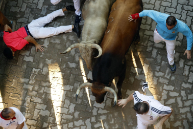 Cuarto encierro de San Fermín 2023.