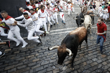 Cuarto encierro de San Fermín 2023.
