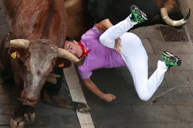 Cuarto encierro de San Fermín 2023.