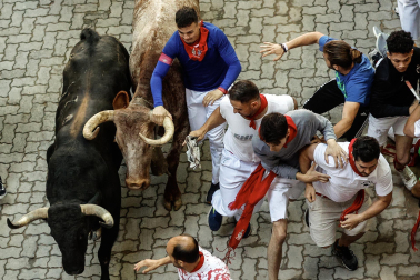 Cuarto encierro de San Fermín 2023.