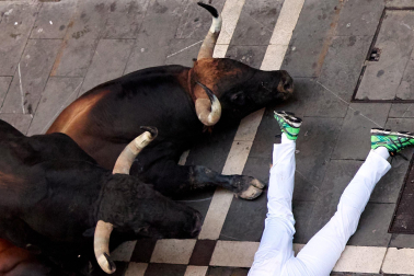 Cuarto encierro de San Fermín 2023.