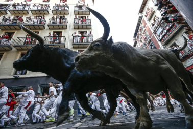 Cuarto encierro de San Fermín 2023.