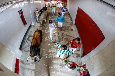 Cuarto encierro de San Fermín 2023.