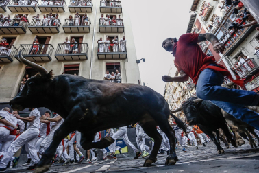Cuarto encierro de San Fermín 2023.