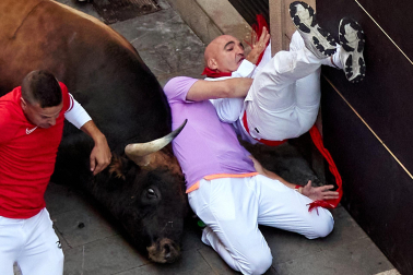 Cuarto encierro de San Fermín 2023.