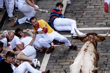 Cuarto encierro de San Fermín 2023.