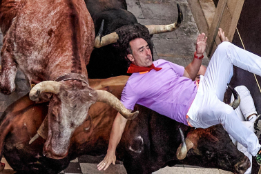 Cuarto encierro de San Fermín 2023.