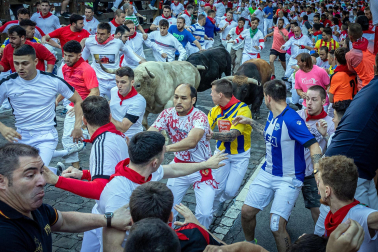 Curva de Telefónica, cuarto encierro.
