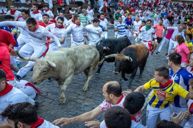 Curva de Telefónica, cuarto encierro.