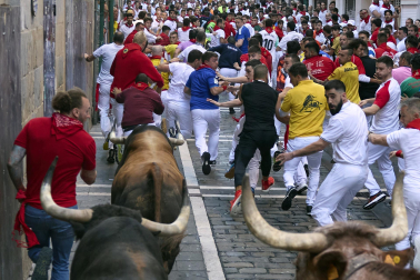 Curva de Mercaderes, cuarto encierro.
