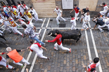 Estafeta, cuarto encierro.