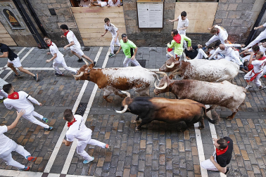 Estafeta, cuarto encierro.