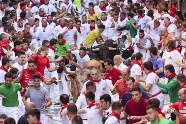 Estafeta, cuarto encierro.