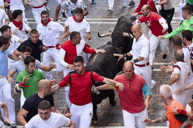 Estafeta, cuarto encierro.