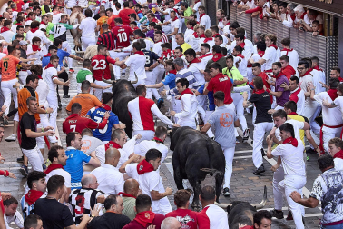 Estafeta, cuarto encierro.