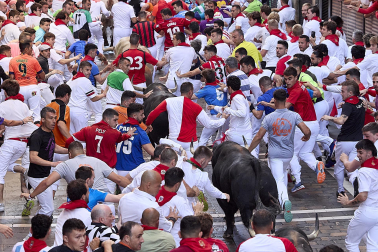 Estafeta, cuarto encierro.