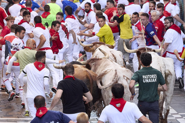 Estafeta, cuarto encierro.