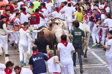 Estafeta, cuarto encierro.