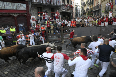 Curva de Mercaderes, cuarto encierro.