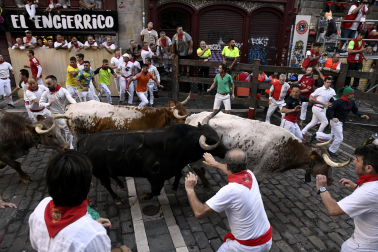 Curva de Mercaderes, cuarto encierro.