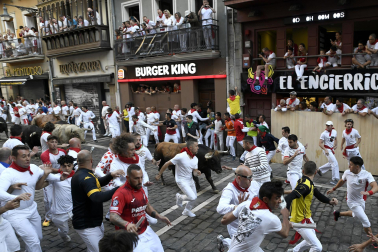 Curva de Mercaderes, cuarto encierro.