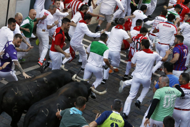 Estafeta, cuarto encierro.