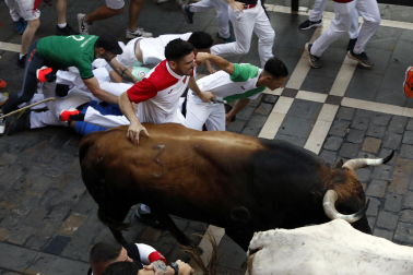Estafeta, cuarto encierro.