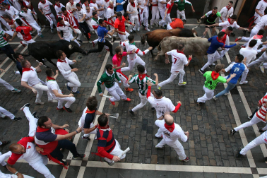 Estafeta, cuarto encierro.