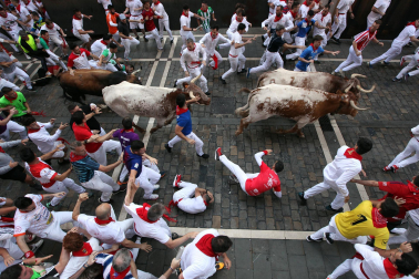 Estafeta, cuarto encierro.