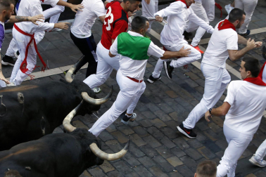 Estafeta, cuarto encierro.