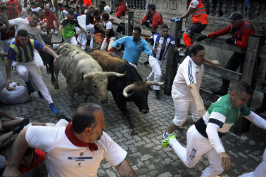 Callejón, cuarto encierro.