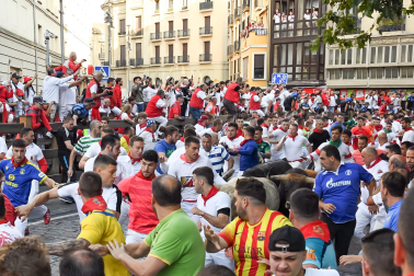 Callejón, cuarto encierro.