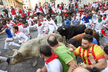 Callejón, cuarto encierro.