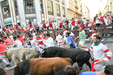 Callejón, cuarto encierro.