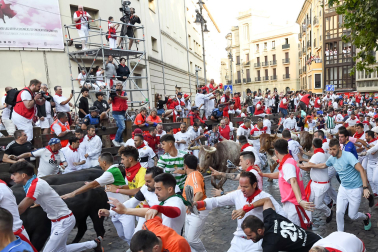 Callejón, cuarto encierro.