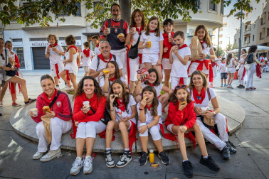 Después de ver el encierro y las vaquillas en la plaza de toros toca reponer fuerzas.