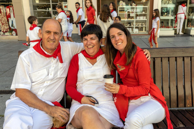 Después de ver el encierro y las vaquillas en la plaza de toros toca reponer fuerzas.