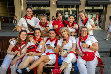 Después de ver el encierro y las vaquillas en la plaza de toros toca reponer fuerzas.