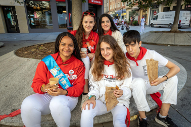 Después de ver el encierro y las vaquillas en la plaza de toros toca reponer fuerzas.