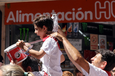 Fotos del estruendo infantil celebrado este martes, 11 de julio, durante los Sanfermines 2023.