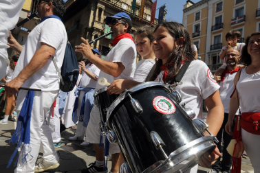 Fotos del estruendo infantil celebrado este martes, 11 de julio, durante los Sanfermines 2023.