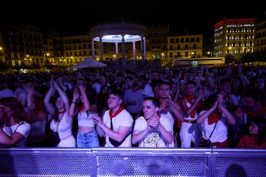 Conciertos en San Fermin 2023 de Delaporte y Merina Gris