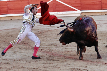Fotos de la sexta corrida de la Feria del Toro San Fermín 2023./
