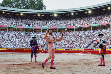 Fotos de la sexta corrida de la Feria del Toro San Fermín 2023./
