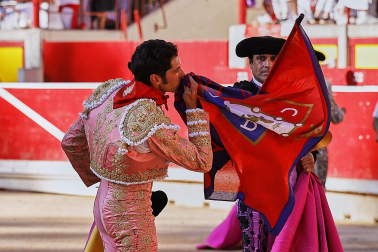 Fotos de la sexta corrida de la Feria del Toro San Fermín 2023./