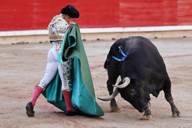 Fotos de la sexta corrida de la Feria del Toro San Fermín 2023./