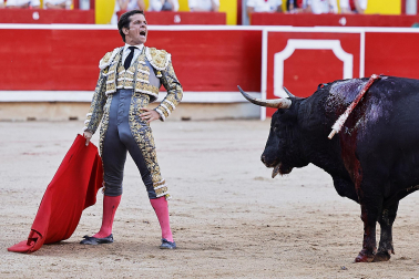 Fotos de la sexta corrida de la Feria del Toro San Fermín 2023./