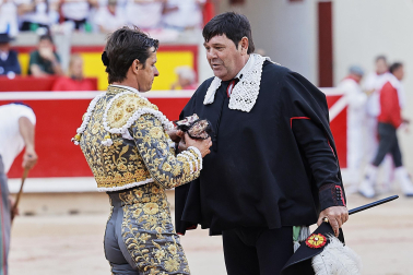 Fotos de la sexta corrida de la Feria del Toro San Fermín 2023./